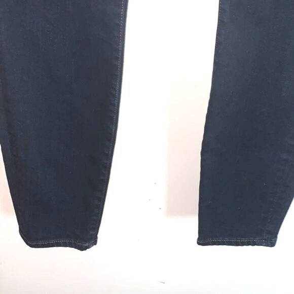J. Crew Womens Toothpick Fit Dark Wash Jeans Size 31 Stretch Denim Cotton Blend - Picture 6 of 16